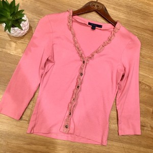 boden pink cardigan