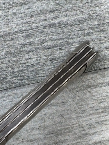 VTG Rare Imperial USA Made 2 Blade Folding Pocket Knife Chrome Polished Modified - Picture 12 of 16