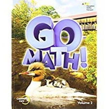 Go Math!: Student Edition Volume 2 Grade 2 2015 - Paperback - GOOD