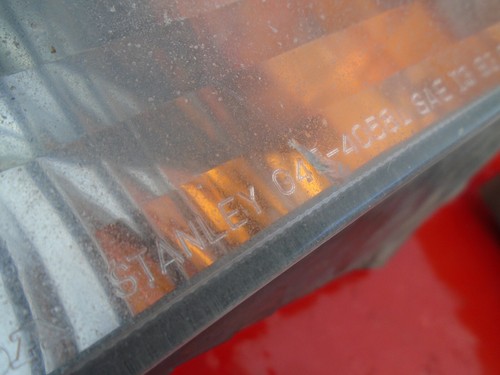 97 98 99 00 01 HONDA PRELUDE FRONT BUMPER TURN SIGNAL LIGHT SET PAIR BOTH OEM - Picture 7 of 7