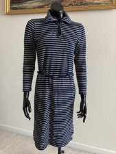 🎄Ralph Lauren Jeans Co. cotton Blue/white dress size SMALL