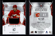 2021-22 Ultimate Collection Rookie Jersey Patch #127 Matthew Phillips /699