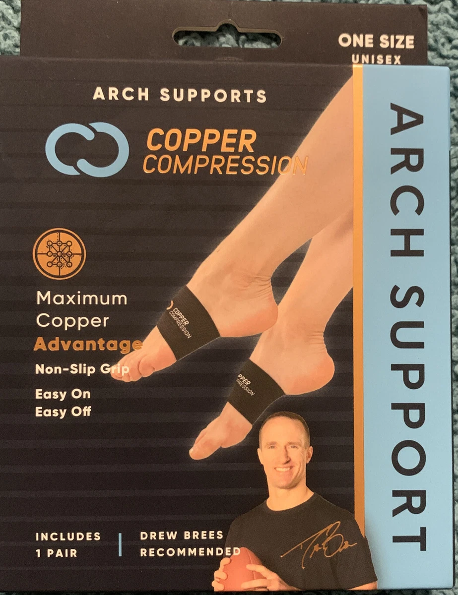 Copper compression shop copper arch support