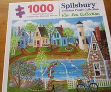 Spilsbury 1,000 Piece Kim Leo Art Puzzle "A Beautiful Day For a Ride" 30" x 24"