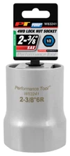 Performance Tool W83241 1/2 Drive Rounded Lock Nut Socket, 2-3/8"