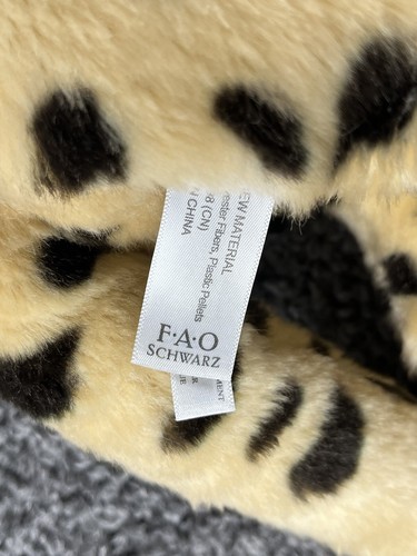 FAO SCHWARZ NICE SOFT REALISTIC CHEETAH 19" Plush STUFFED ANIMAL Toy - Picture 3 of 9