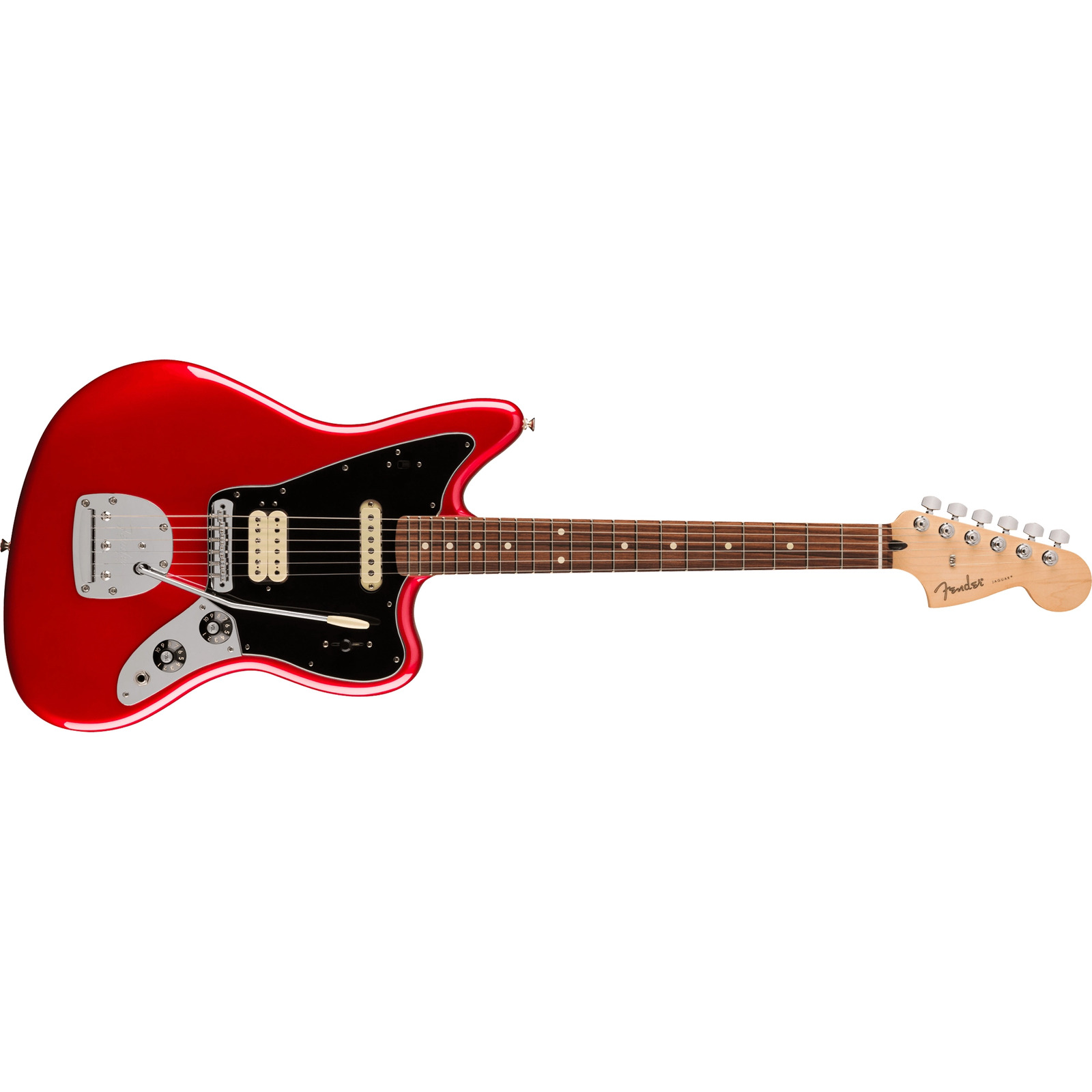 Fender Player Jaguar Guitar, Pau Ferro Fingerboard, Candy Apple Red