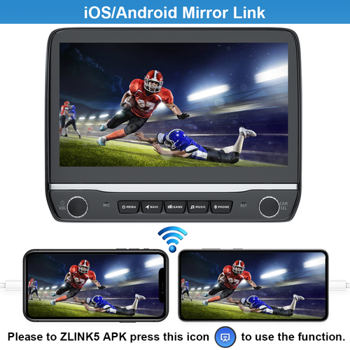 Android 13.0 Car Stereo Radio For Toyota Tundra 2007-2013 CarPlay Auto 2+64GB BT - Picture 7 of 15
