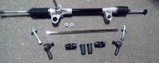 Mustang II Manual Steering Rack U Joint Shaft Bushings Bolts Tie Rod Ends