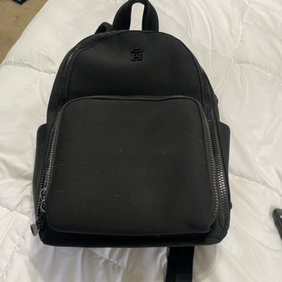 HALO RFID Backpack w/ Two Phone Chargers & Flashlight black backpack A389869 EWI Custom Backpacks | HALO Branded Solutions main image 3