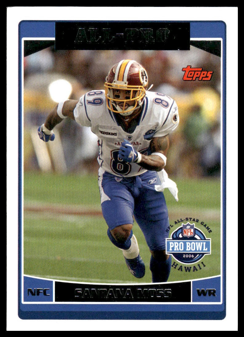 2006 Topps #295 Santana Moss Washington Redskins