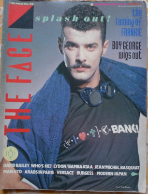 The Face Magazine Issue 56 Dec 1984 Frankie Boy George Lydon Bambaataa Basquiat