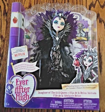 Ever After High Spellbinding Queen Raven Doll - Daughter Evil Queen NRFB DMH57