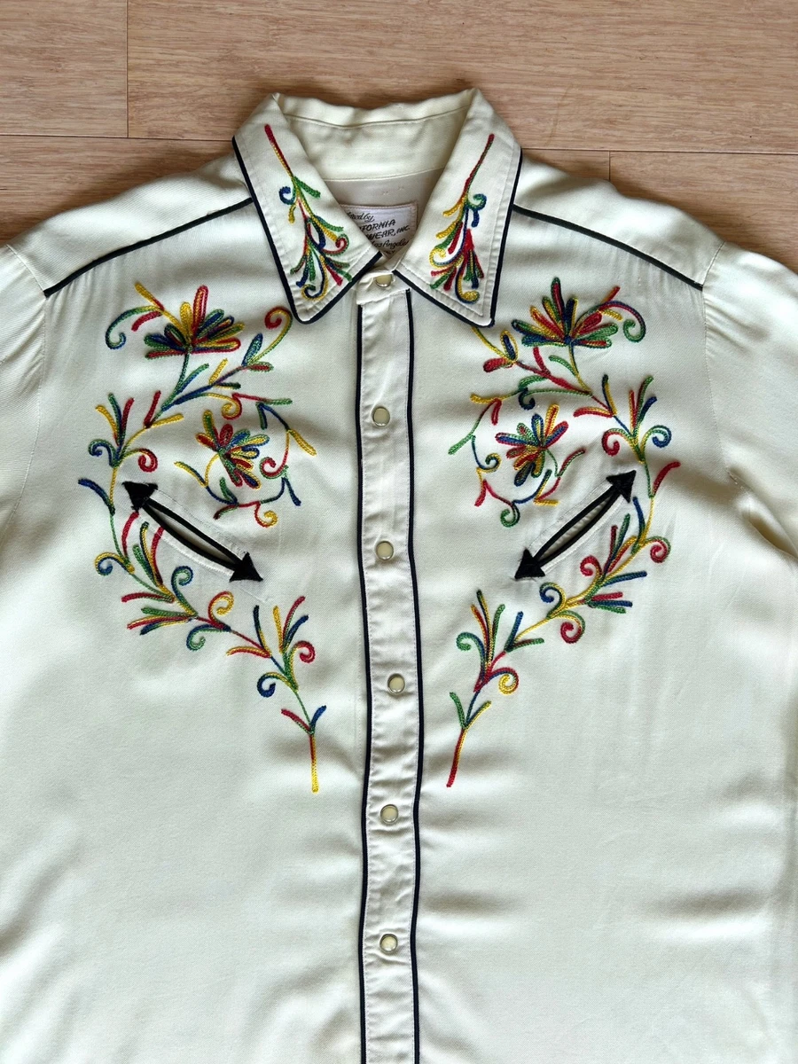 1950s Rockabilly Vintage Casual Shirts for Men for sale | eBay