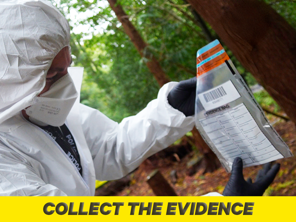 Official Police Evidence Forensic Bags CSI Crime Scene | Novelty ...