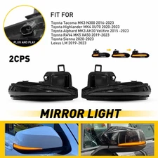 LED Side Mirror Sequential Turn Signal Light Lamps Fits Toyota Tacoma Highlander