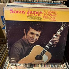 Sonny James – Roses Are Red Vinyl Record VG+ AJ23