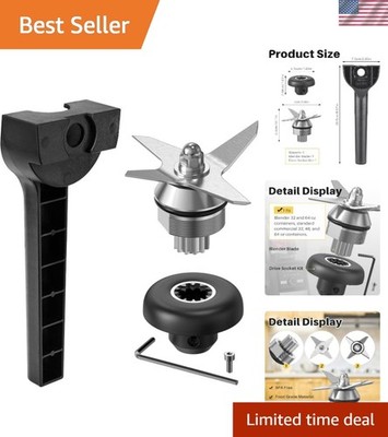 Blender Replacement Wet Blade with Installation Tools   Perfect for 64oz & 32oz