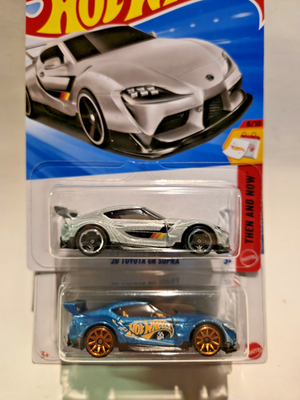 Hot Wheels 20 Toyota GR Supra 2026 Then and Now & 2024 56th