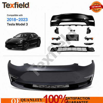 Complete Bumper Body kit Compatible with 2018-2023 Tesla Model 3