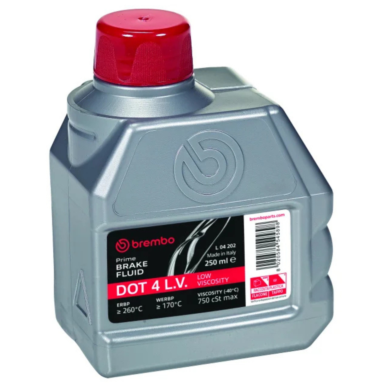 Brembo Prime Brake Fluid Dot 4 250Ml - Image 2