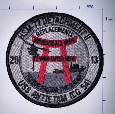 USN (HSM-77.2) Helicopter Maritime Strike Squadron 77.2 - CG-54 Patch