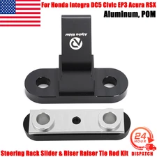 Steering Rack Slider Riser Raiser Tie Rod Kit For Honda Civic EP3 Acura RSX USA