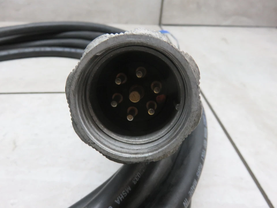 23' Socapex 7 Pin Inline Stage Connector Male/ Female Amphenol Brand - Image 3 of 4