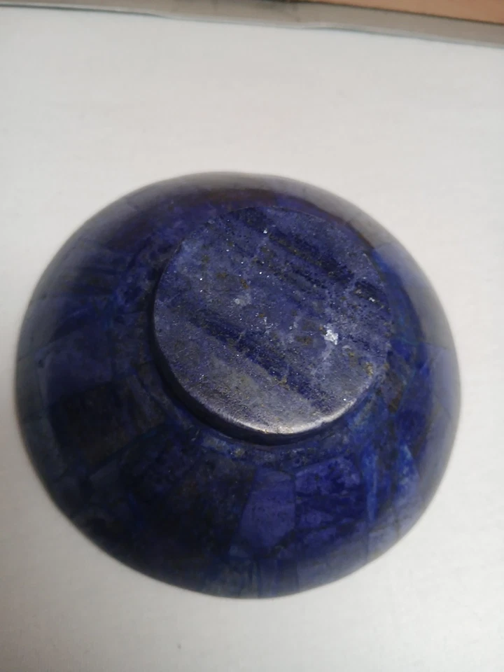 Hangemachte Natürliche Lapislazuli Schale 250 Gramm - Bild 3 von 3
