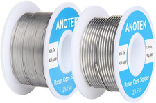 60/40 Rosin Core Solder Wire, 0.6Mm and 1.5Mm Tin Lead Rosin Core Solder for Sta