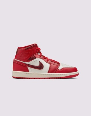 Air Jordan 1 Mid Valentine's Day 2025 - Women's Size 8.5 (HJ9337-106)