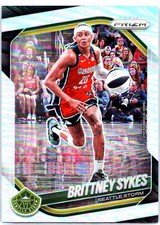2025 Panini Prizm WNBA #121 Brittney Sykes Silver Prizms