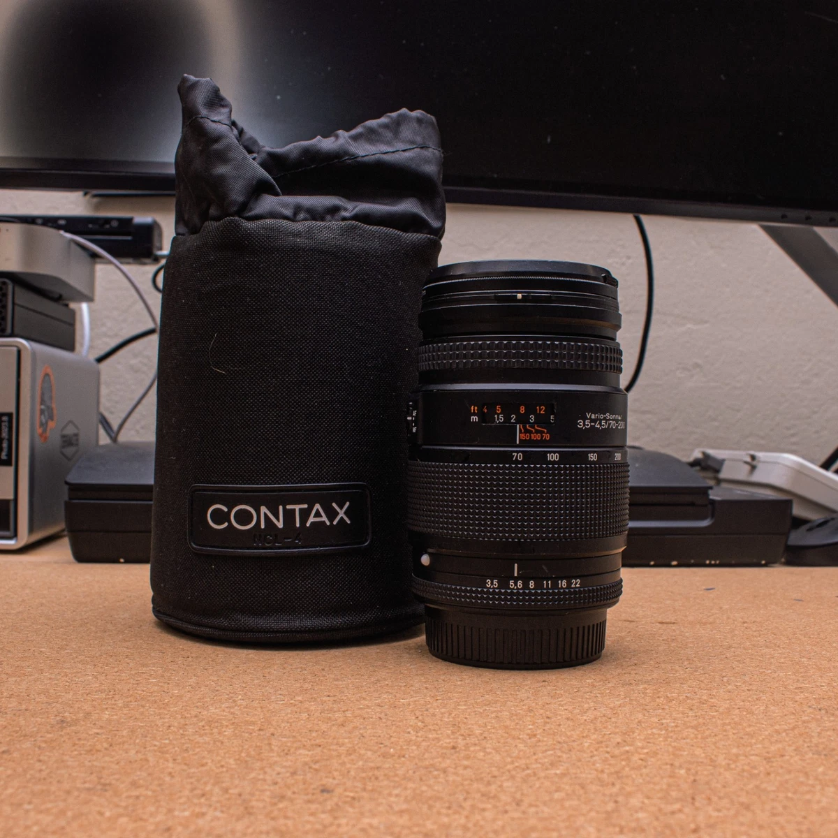 Contax ZEISS Vario-Sonnar T* Camera Lenses f/3.5-4.5 Maximum
