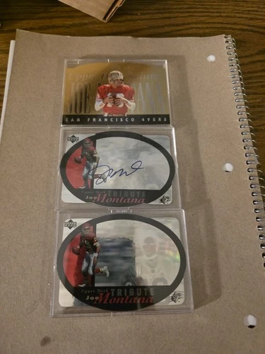 1996 SPx - Joe Montana Tribute Joe Montana Autograph (AU) And Tribute Cards