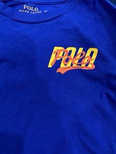 Polo Ralph Lauren RL Stacked Logo Shirt Boys Size 8