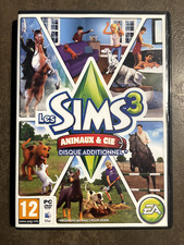 LES SIMS 3 : Disque Additionnel PC et MAC Animaux & Cie comme neuf