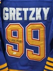 WAYNE GRETZKY CCM VINTAGE St. Louis Blues Signed JERSEY NHL HOF VSA COA Great 1