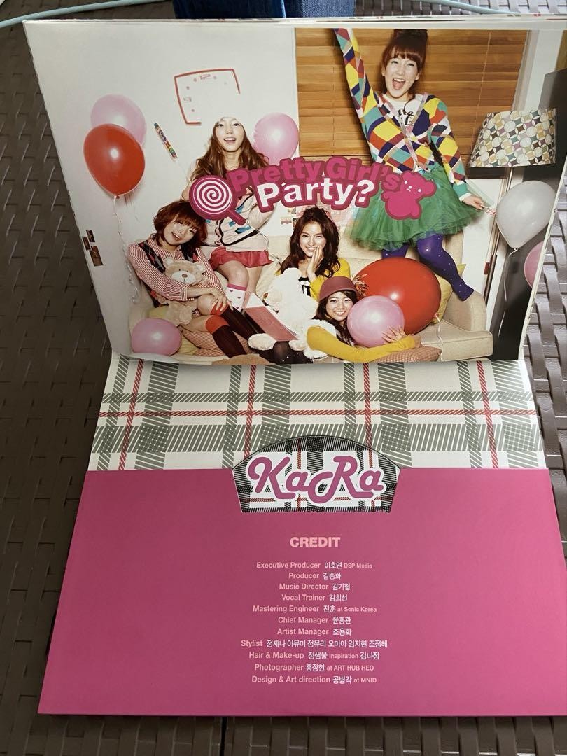 KARA 直筆サイン入り2nd Mini Album Pretty Girl s-l400.jpg