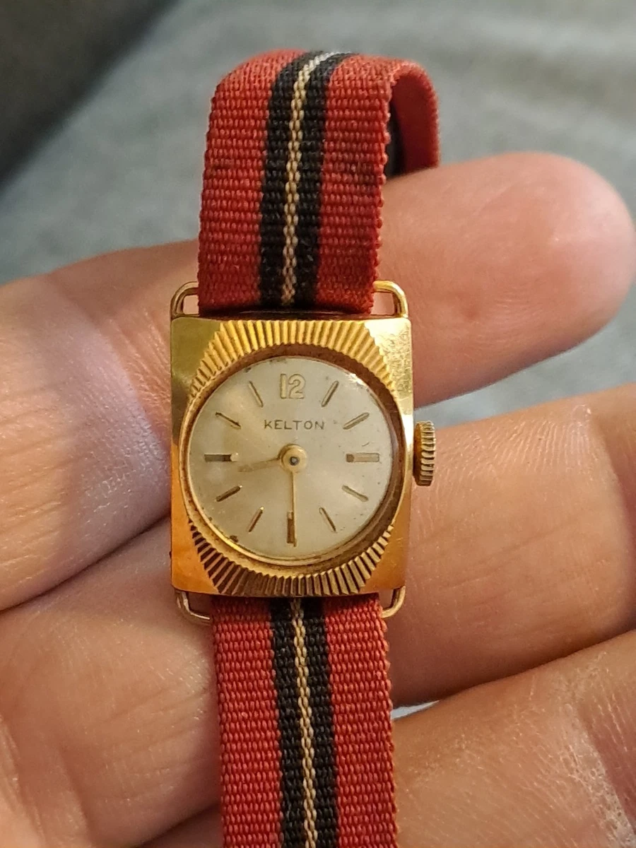 Ancienne Montre Mécanique Kelton, Mouvement Manuel, Référence 06595J, Homme/femme