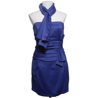 Fiesta, Cocktailkleid, Größe: L, 1408, Blau, Acetat/Polyester, Einfarbig #Tyz