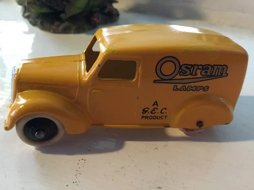 DINKY RARE REAR WINDOWS VINTAGE (OSRAM DELIVERY VAN) # 28w TYPE 2 81mm c1936/39