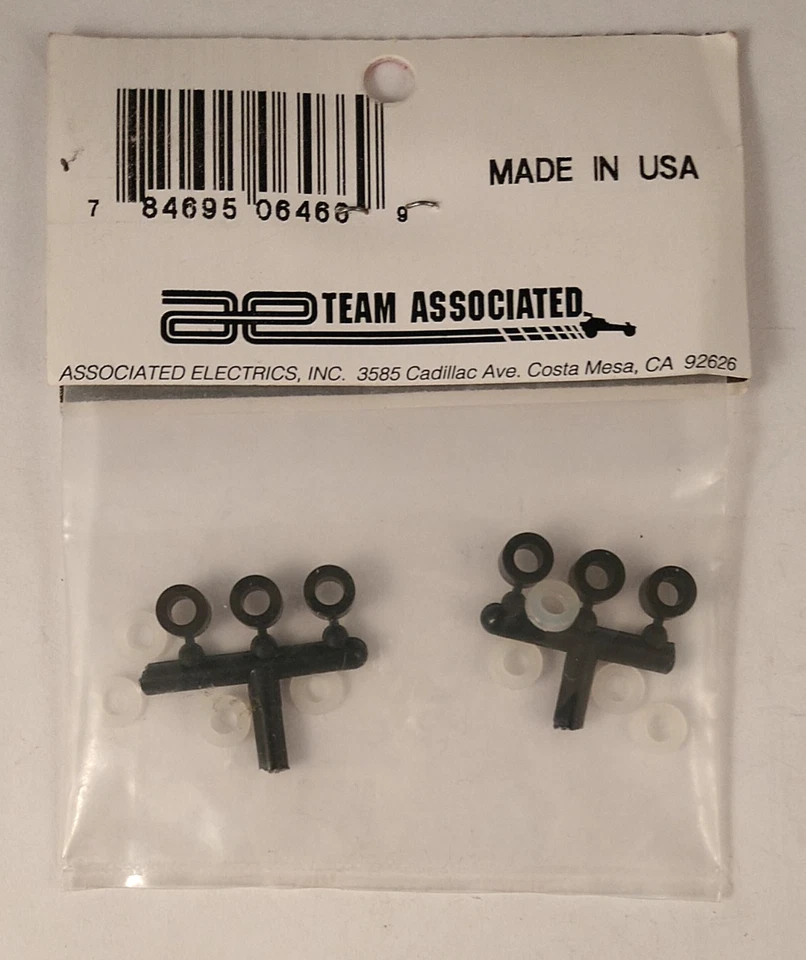 Vintage Team Associated 6466 RC10 Shock Downstops RC Car Parts - Image 3 of 3
