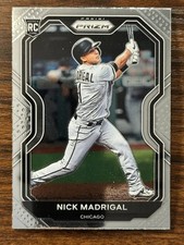 2021 Panini Prizm Baseball Nick Madrigal White Sox Base Card Tier II RC #106
