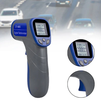 DIGITAL SPEEDOMETER Infrarot Digital Tachometer für genaue Drehzahlmessungen in verschiedenen Anwen