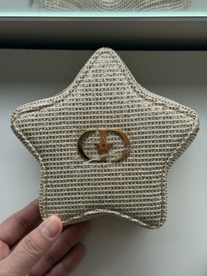 Christian Dior Beauty Gold Star Pouch & Box Limited Edition - NEW GWP