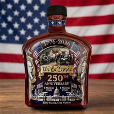 Whiskey Bottle America Us 250Th Anniversary We The People 2026 Whiskey Bottle