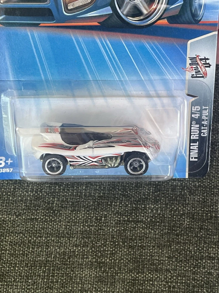 Hot Wheels 2004 Final Run Series (2): #134 Ferrari 308 & #136 Cat-A-Pult - NIP! - Image 3 of 4