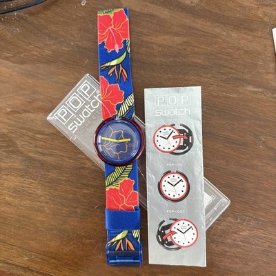 Pop Swatch ''Chichicastenango'' PWN109 Swiss made 1990's