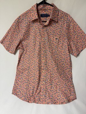Vineyard Vines Pineapple Cape Cocktails Button Shirt Size Small #64
