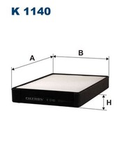 Filtre d'habitacle Hyundai TRAJET